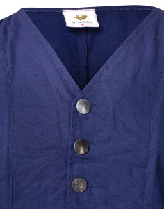Ismael Renaissance Vest of the Seven Seas, in blue 2