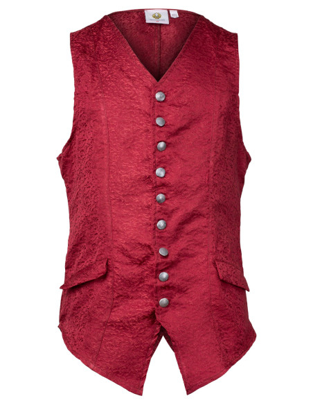 Ismael vest from the seven seas, in red