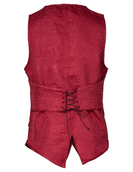 Ismael vest from the seven seas, in red