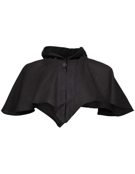 Medieval hood with shoulder covers,...