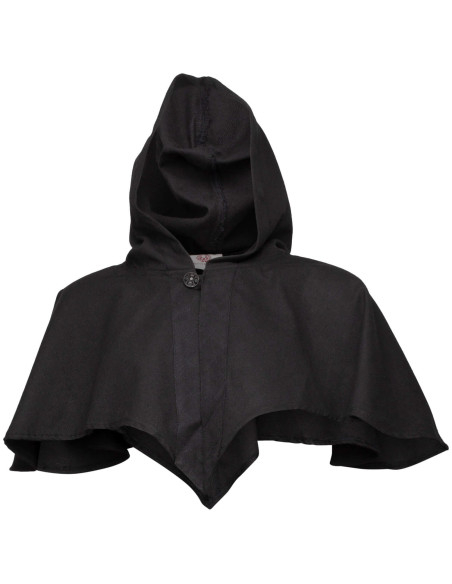 Medieval hood with shoulder covers,...