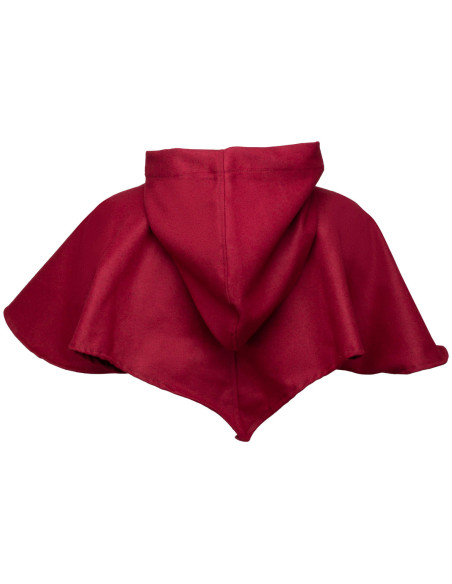 Medieval hood and shoulder cover in...