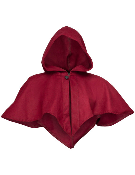 Medieval hood and shoulder cover in...