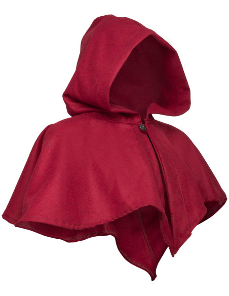 Medieval hood and shoulder cover in...