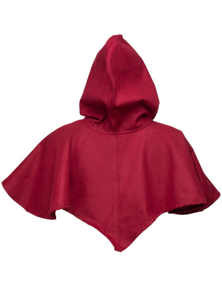 Medieval hood and shoulder cover in...