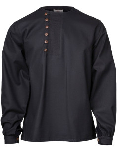 Tymont Slavic Shirt in Black