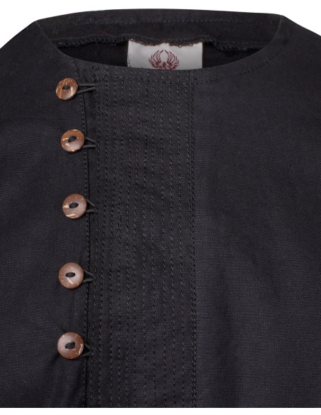 Tymont Slavic Shirt in Black