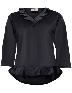Josefina Renaissance Blouse in Velvet