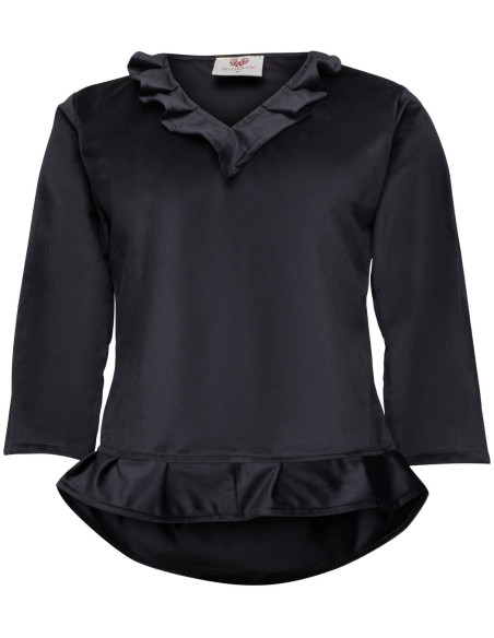 Josefina Renaissance Blouse in Velvet