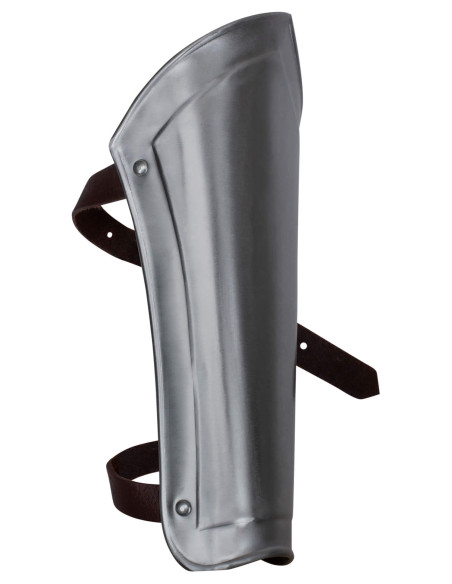 Medieval greaves Nova armor, polished