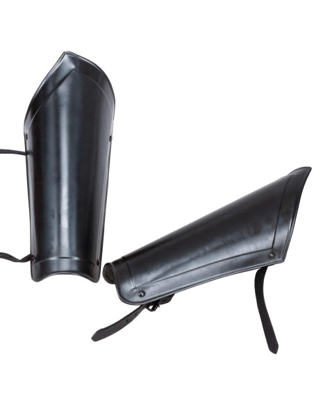 Blackened Nova Armor Greaves