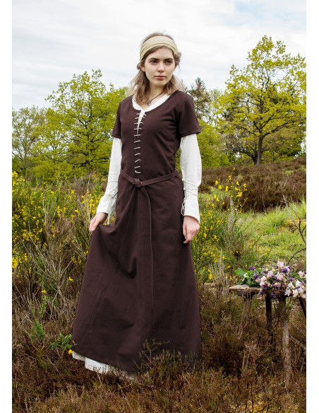 Medieval Dress Cotehardie Ava, short...
