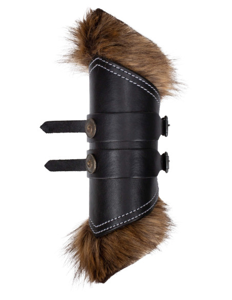 Viking leather greaves model Jotun,...