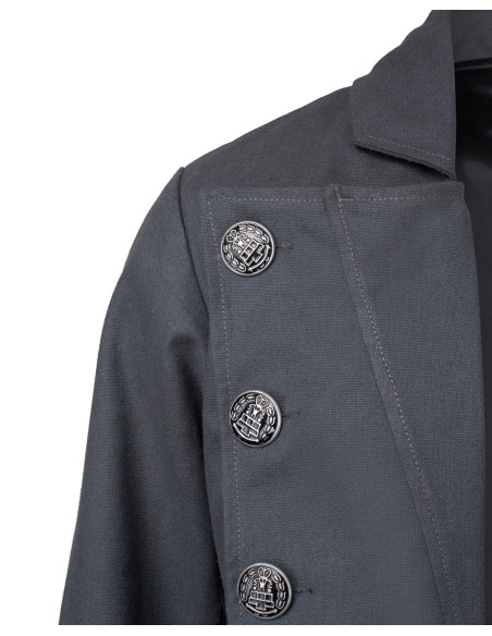 Medieval Pirate Coat model Captain...