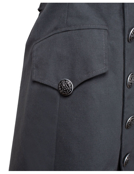 Medieval Pirate Coat model Captain...