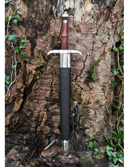 Medieval dagger with sheath (57.5 cm)