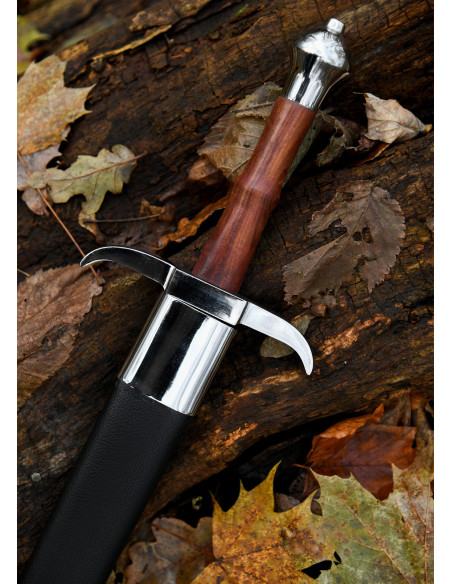 Medieval dagger with sheath (57.5 cm)