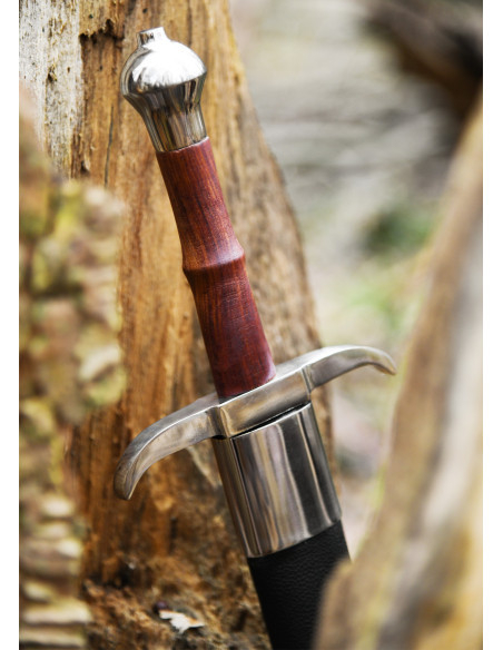 Medieval dagger with sheath (57.5 cm)