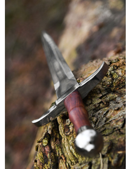 Medieval dagger with sheath (57.5 cm)