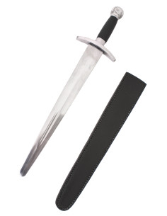 Medieval Dagger, battle-ready with sheath