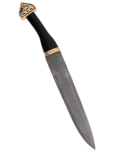 Seax Dagger with Damascus steel blade (512 layers) 2