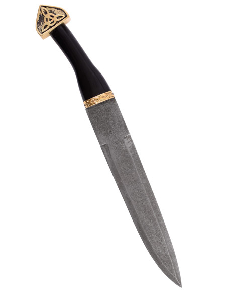Seax Dagger with Damascus steel blade...