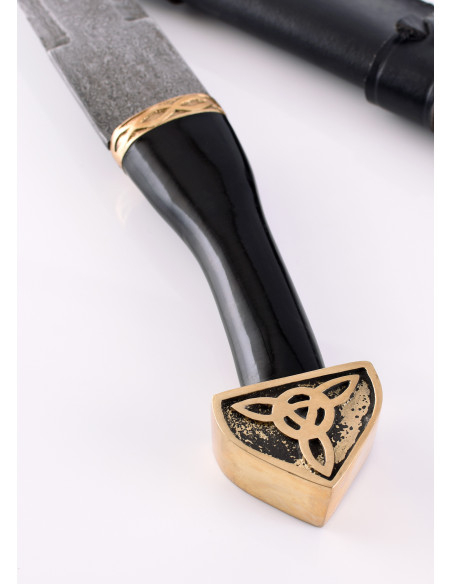 Seax Dagger with Damascus steel blade...