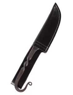 Handcrafted medieval knife with sheath 2