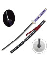Trafalgar Law One Piece Katana bamboo, LED, purple braided