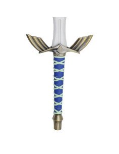 Blue ornamental sword of Dark Link from Zelda, bamboo blade 2