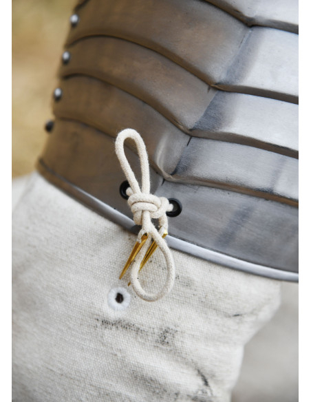 Medieval steel shoulder pads (1.2 mm)