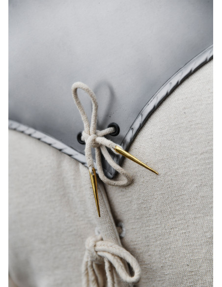 Medieval bevor in steel (1.2 mm)