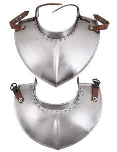 Medieval Gorget in Steel (1.2 mm)