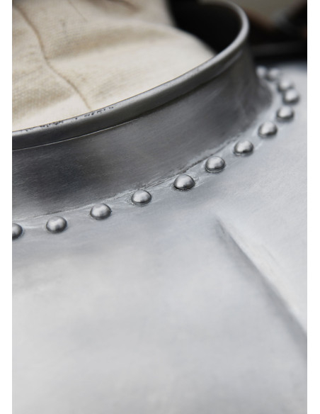 Medieval Gorget in Steel (1.2 mm)