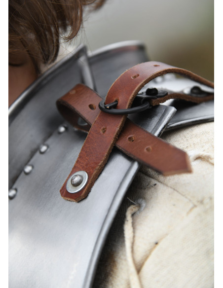 Medieval Gorget in Steel (1.2 mm)