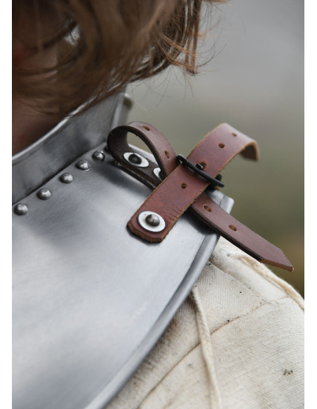 Medieval Gorget in Steel (1.2 mm)