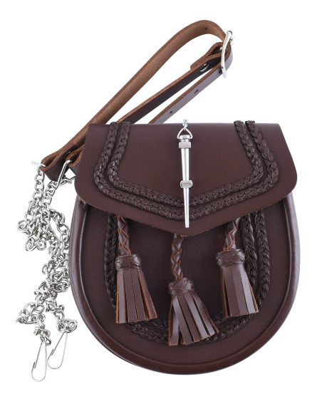 Brown Sporran Bag for Kilt