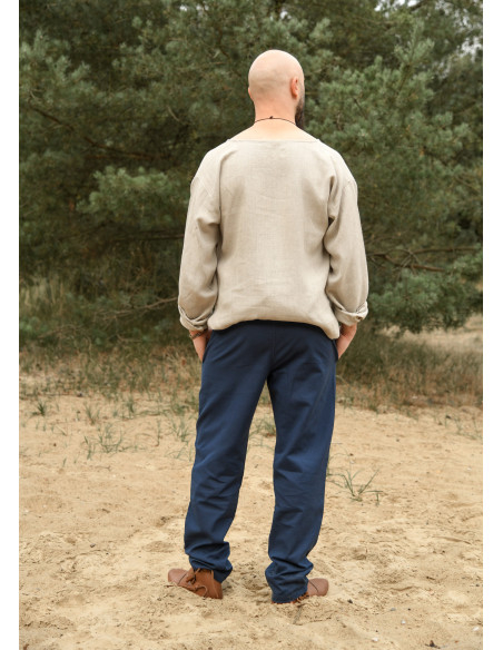 Hagen medieval pants in blue