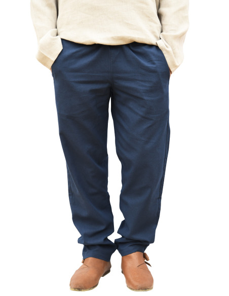Hagen medieval pants in blue