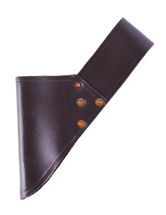 Brown leather sword sheath
