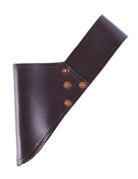 Brown leather sword sheath