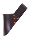 Brown leather sword sheath