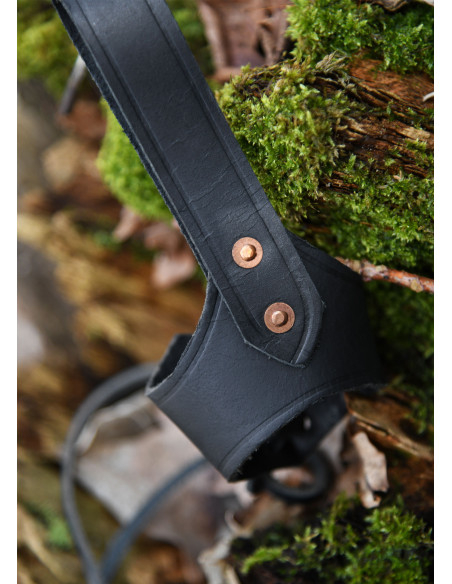 Small horn holder, black