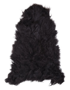 Black Nordic sheep skin (110 cm.)