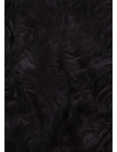Black Nordic sheep skin (110 cm.) 2