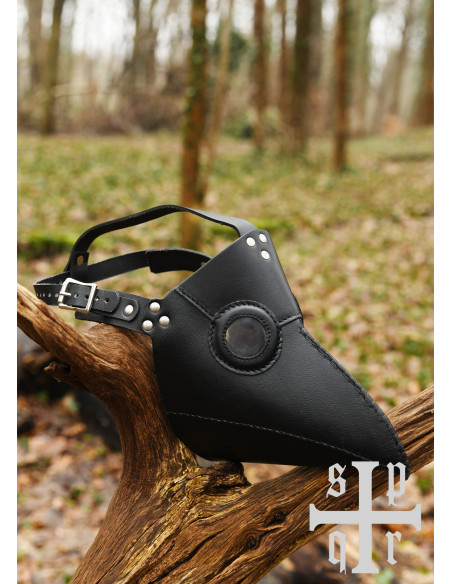 Plague Doctor Set: mask and hat