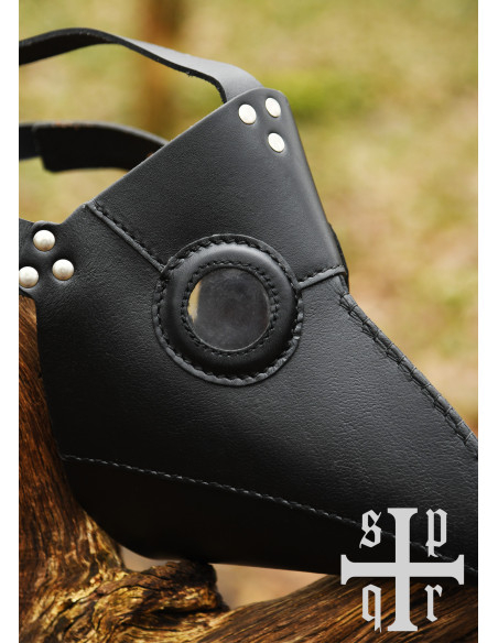 Plague Doctor Set: mask and hat