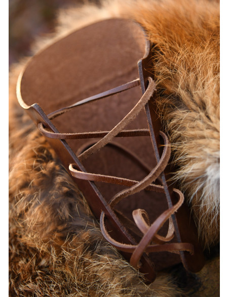 Thor's hammer bracelets in brown