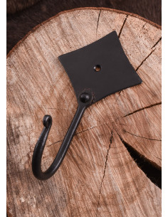Medieval forged support for hanging (12X8 cm.)