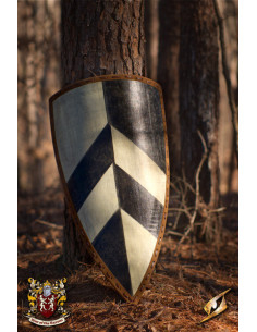 Medieval shield model Baron for LARP